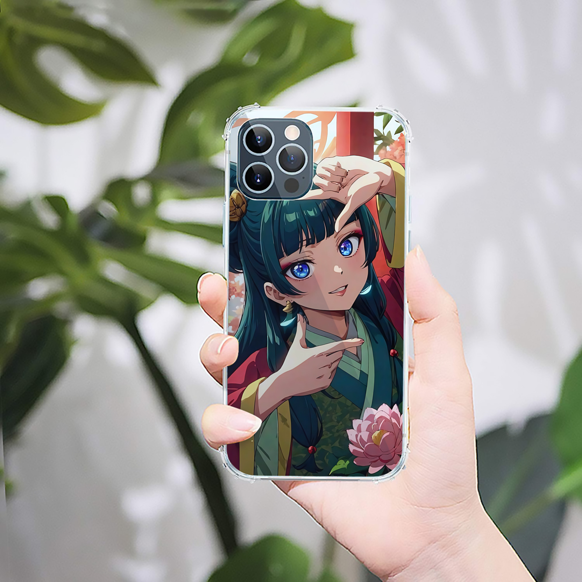 （画像用） 薬屋のひとりごと The Apothecary Diaries 【iPhone 12シリーズ対応】透明スマホケース（クリアソフトケース）